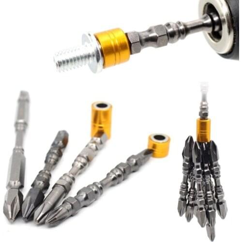 1/4" Hardness Magnetic 65MM 110MM Cross Head Screwdriver Bit Double Head Electric Screwdriver Set Phillips Screw Driver