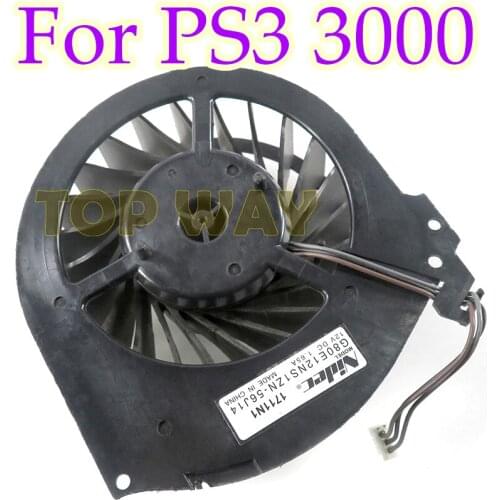10pcs Replacement Cooling Fan Blades Internal Cool Fan CPU Cooler Fan For Sony Playstation 3 PS3 Super Slim 3000 3K