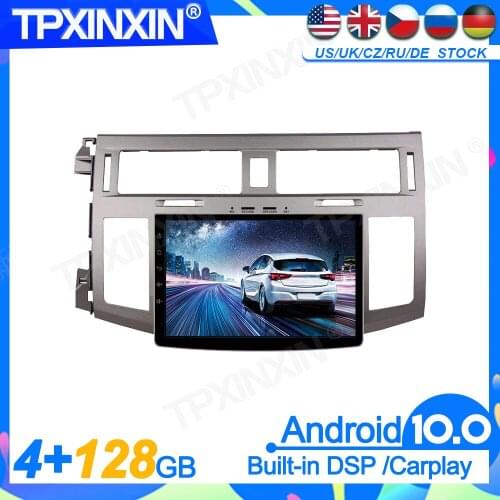 128G Android 10 For Toyota Avalon 2008 2009 2010 Head Unit Car Multimedia Player Auto Radio Tape Recorder GPS Navigation DSP IPS