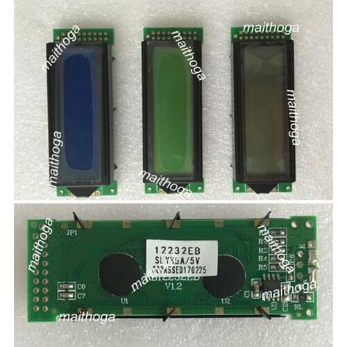 18PIN 12232EB LCD Screen SED1520 Controller Parallel Interface 5V White Backlight