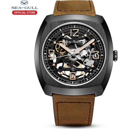 2020 Seagull Mens Mechanical Manual Watch Multifunctional Sports Chronograph Business Casual Sapphire Mechanical Watch 219.312
