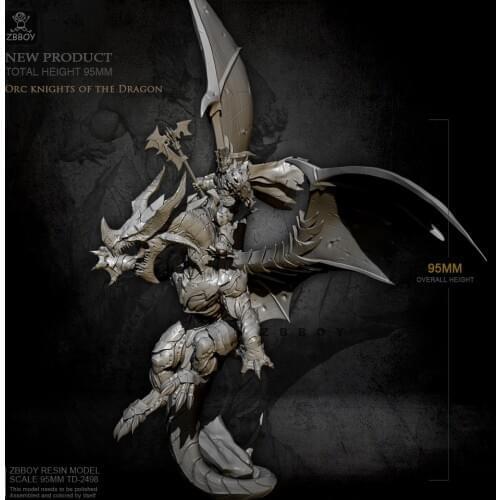 95mm Resin figure model kits self-assembled TD-2498
