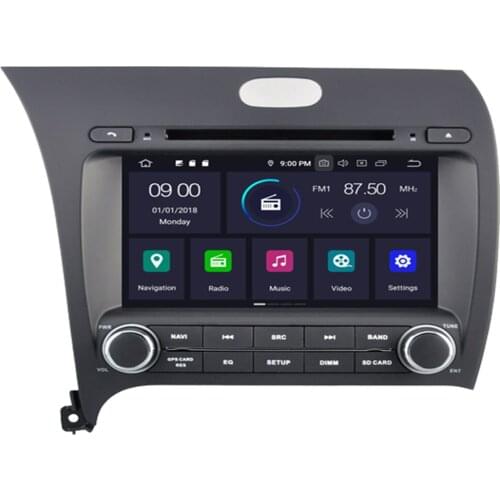 Android 10 Octa Core 4+64g 2din Car DVD Radio Video Player For KIA Cerato Forte K3 2013+ With GPS Navigation Audio