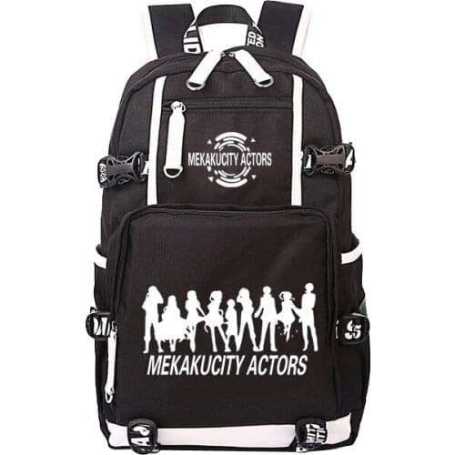 Anime Kagerou Project Bag MekakuCity Actors Kisaragi Shintarou Cosplay Backpack School Students Bags