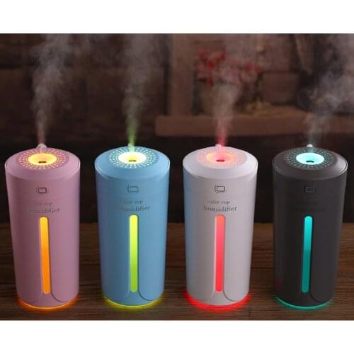 CAR Air Purifier Ultrasonic Humidifier USB Air Purifier LED Night Light Aromatherapy Humidifier LED Night Light