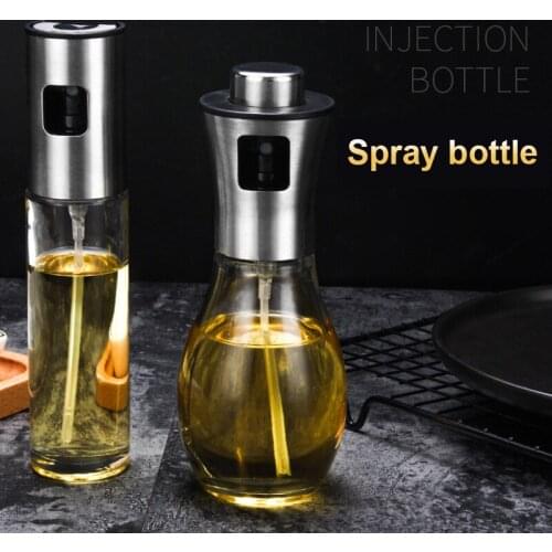 BBQ oil spray bottle vinegar sauce olive oil Spray glass Bottles oil dispenser condiment spice bottle kitchen utensils Tools