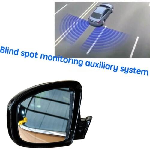 Car BSD BSM BSA Blind Area Spot Warning Drive Mirror Rear Radar Detection System For Infiniti QX70 S51 2013 2014 2015