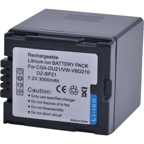 CGA-DU21 DU14 DU21 Rechargeable Battery for Panasonic NV-GS330 GS400 GS408 GS500 GS508 MX500 PV-GS90 GS120 GS150 GS180 GS3