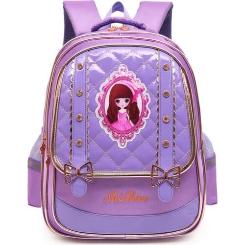 Children School Bags Girls kids Cartoon Princess Backpack 1-6 Grade School Backpack kids schoolbag Waterproof Mochila Escolar