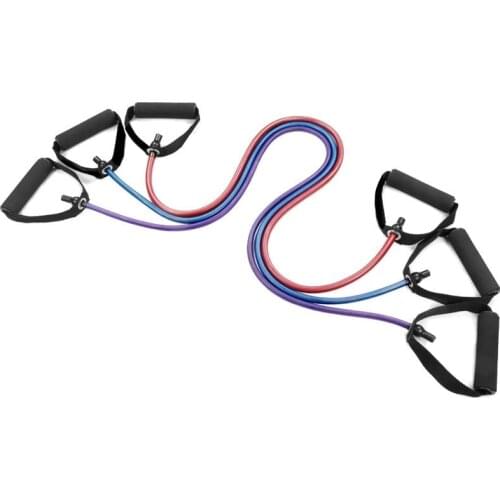 120cm Elastic Resistance Bands Yoga Pull Rope Fitness Pilates Workout Sport Rubber Tensile Pull Rope Expander Banda Elastica