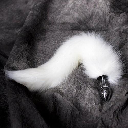 Fox Tail Metal Butt Plug Anal Sex Toys Cute Animal Role Play SM Sex Toy Adult Products Men and Women Sexy Anal Plugs For Couples