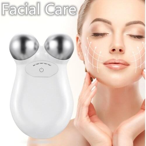 2 Colors Facial Massager Face Lift Microcurrent Roller Massager Facial Microcurrent Device Massage Face Lift Tools