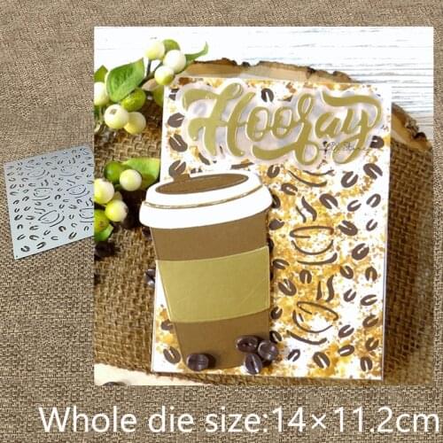 New Design Craft Metal stencil mold Cutting Dies Coffee frame decoration scrapbook die cuts Album Paper Card Craft Embossing