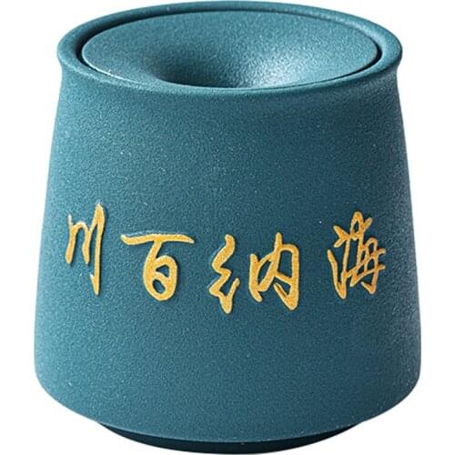 Ashtray Creative Home Personality Trend Living Room Office Stylish and Personalized New Chinese Style Prevent Fly Ash Ceramic