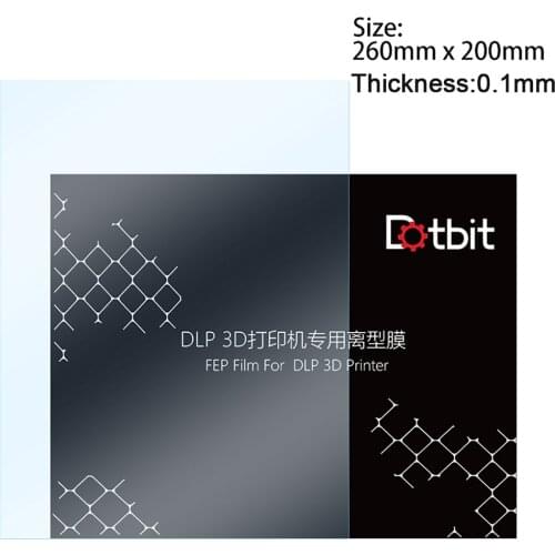 FEP Film for LD-003 Photon S Photon Mono X 8.9 Inches LCD SLA DLP Resin 3D Printer UV Light Release Film 0.1mm 3D Printer Parts