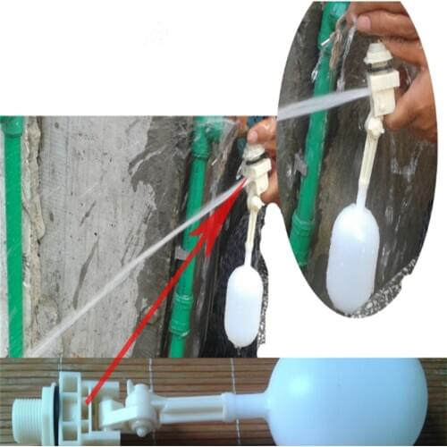 1/2 Inch 20mm Thread Float Ball Valve Auto Shut-off, Simple to install or save water
