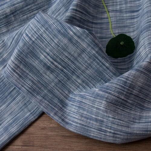 Thickening of long staple cotton in autumn and winter fabric Satin dyed fabric material Top, suit, cotton suit, pants tissu