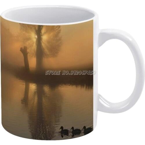 Line Up Your Coffee Mugs 330ml Creative Travel Mug and Cup Office Drinkware Mugs Tazza Bushy Park London British Britain England