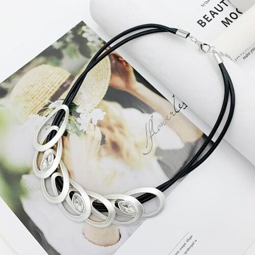 High Quality Fashion Metal Choker Necklaces Women Punk Hyperbole Statement Necklace Party Gift Jewelry