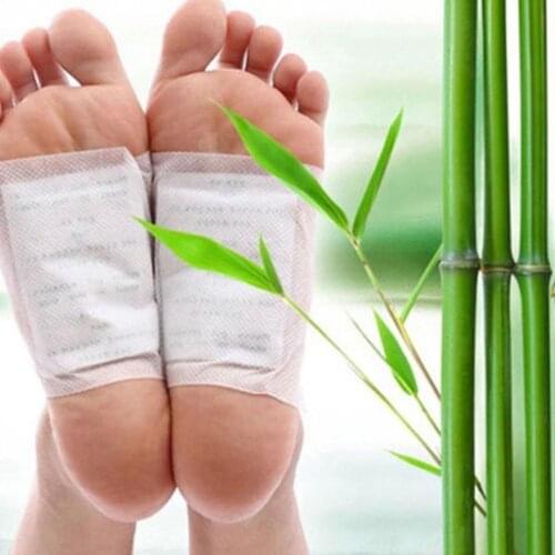 10Pcs/bag Detox Foot Patch Set Bamboo Vinegar Essence Toxin Remove Slimming Patch Improve Sleep Weight Loss Foot Care Foot Pad