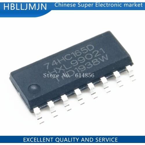 100PCS SN74HC165D 74HC165 74HC165D HC165 SOP-16