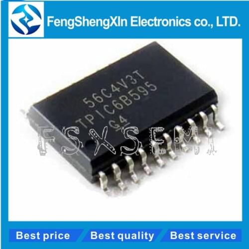 5pcs/lot TPIC6B595DW TPIC6B595DWRG4 TPIC6B595 TPIC6B595DWR SOP-20 Power Logic 8-Bit Shift Register IC