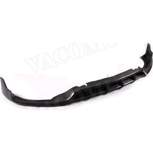Carbon Fiber/FRP Front Bumper Lip Chin Spoiler Shovel for Benz GLC Class Coupe W253 GLC63 Original Bumper 2016 - 2019