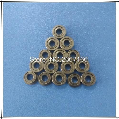 10Pcs F673-2Z F673ZZ F673 zz MF63ZZ MF63 Flanged Flange Deep Groove Ball Bearings 3 x 6 x 2.5mm Free shipping High Quality