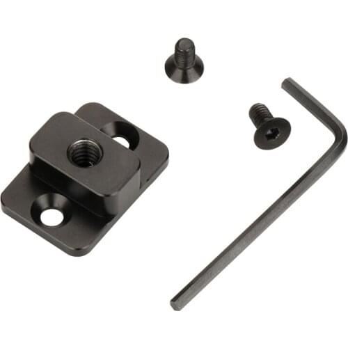 Quality Video Monitor Mounting Plate for Dji Ronin S Replace Mount M4 to 1/4 Screw Adapter Extend Port for Monitor Magic Arm VS