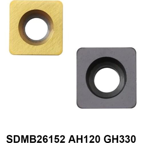 Original 10pcs SDMB SDMB26152 AH120 GH330 Milling Cutter Carbide Inserts Turning Tools Lathe CNC