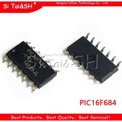 1pcs/lot New PIC16F684-I/SL PIC16F684 SOP-14 Microcontroller 8-bit PIC microcontroller