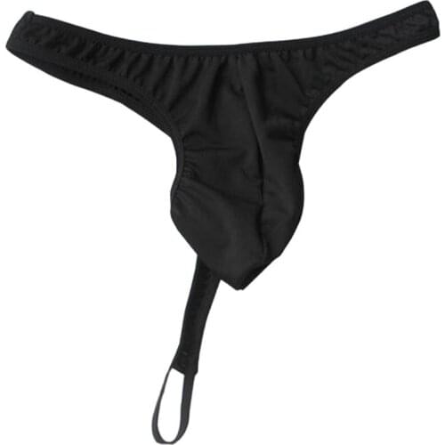 Sexy Sissy Male Open Back T-Back Penis ring fine belt Thong Bikini G-string Lingerie Briefs Club Underwear Hot Underpants