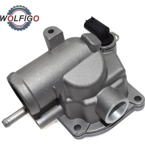 WOLFIGO Engine Coolant Thermostat For Mercedes-Benz W203 W204 W211 S203 S204 S211 C200 C220 E200 E270 E280 E320 CDI 6462000015