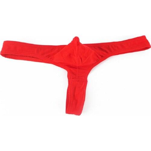 Mens Underwear T-Back G-String Briefs Sexy Breathable Tangas Thong Lingerie Fashion Breathless Thong Male M-XL