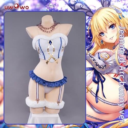 PRE-SALE UWOWO Exclusive Authorization x Sakiyamama: Fate/GrandOrder FGO Jeanne d'Arc Bunny Girl Ver. Cosplay Costume