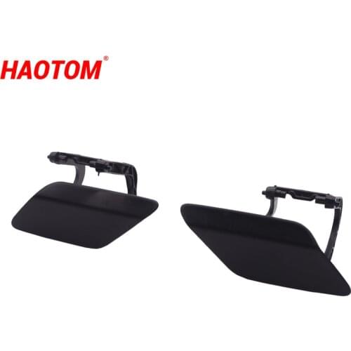 1Set/L+R Car Front Headlight Washer Nozzle Cover 2128600108 2128600208 For Mercedes-Benz W212 E200 E500 E350 2009-2013