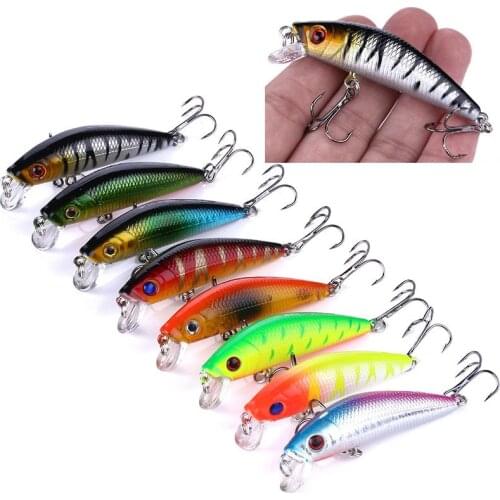1 PC Fishing Lure Set Swimbait Small Minnow Crazy Wobblers Jerkbait Crankbait Pike Lures Artificial Hard Bait Fishing Tackle