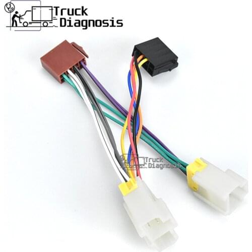 12-019 ISO Radio Adapter for NISSAN (select models) Wire Wiring Harness Connector Lead Loom Cable Plug Adaptor Stereo 12-019