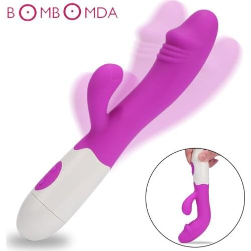 30 Speed Waterproof Vibrator Female Clitoral Stimulation Realistic Dildo G spot Massage Vibrator Magic Wand Adult Women Sex Toys
