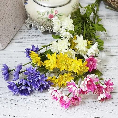 5 forks Rudbeckia Artificial flowers home furnishings soft ornament photography wedding supplies decoration