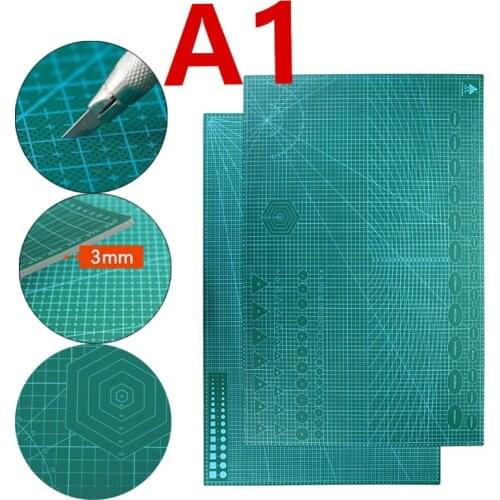 A1 Double Printed Self-Healing Art Cutting Pad Base Plate DIY Leather Craft Tools Sewing Patchwork Quilting Scrapbook Board