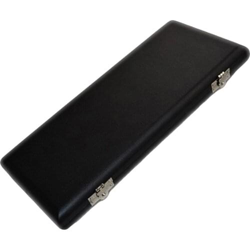 Black PU Leather Oboe Reed Case Box for 20 Reeds Woodwind Instrument Parts
