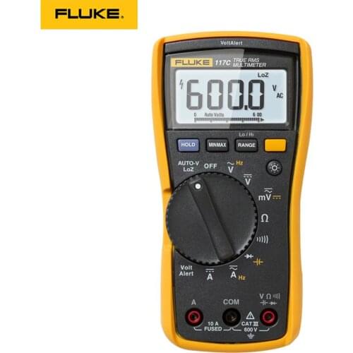 Fluke 117 Digital Electric Multimeter 117c True RMS With Non-contact Voltage Measurement