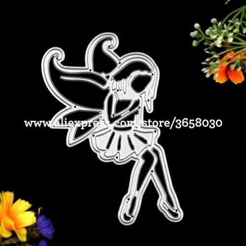 Angel Metal Die cutting Dies For DIY Scrapbooking Photo Album Decorative Embossing Folder Stencil Die Cut 8072403