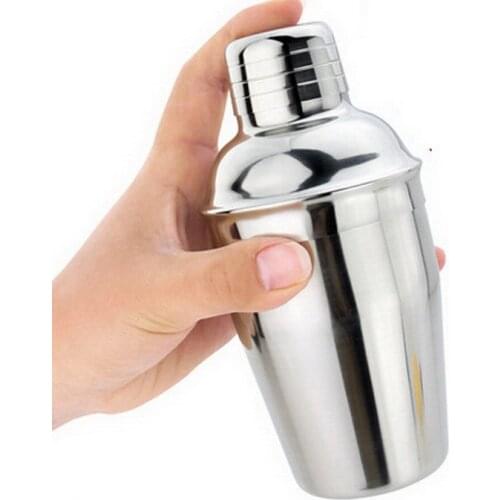 250ML/350ML/550ML/750ML Stainless steel cocktail shaker set mixer mini bartender tools martini cocktail shaker