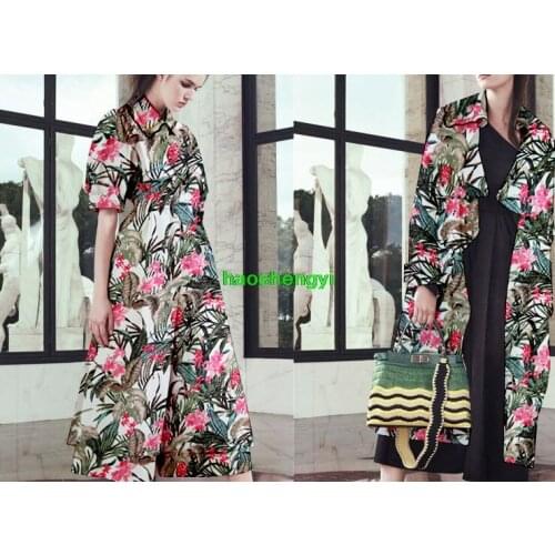 Ink and wash high-end new technology, heavy wrinkle texture fashion fabric