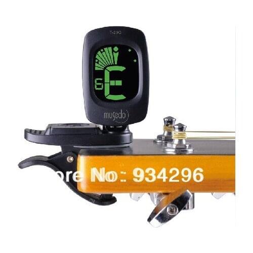 Dedicated Mini LCD Digital Clip -on Flok / Acoustic / Classical / Electric Guitar Tuner Automatic Guitar Mate