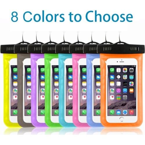 Waterproof bag anti-water cellphone bag for smart phone android ios swimming diving surfing water prevent pool use