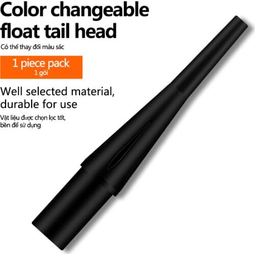 1Piece Fishing Float Head Color Changeable Buoy Head Electronic Luminous DIY Bobber Nuts Fishing Tools Tackle Accessories