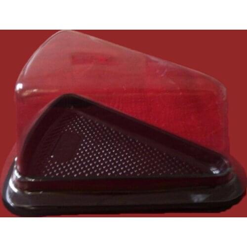 100pcs Plastic Single Individual Cupcake Boxes Cake Box Caixa De Queque Unica Cake Box Molds For Cheese Cake Tool Decoration